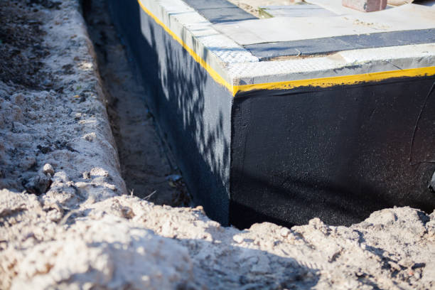 Residential Foundation Crack Repair installation at a Newnan, GA home by SJ Waterproofing Pros